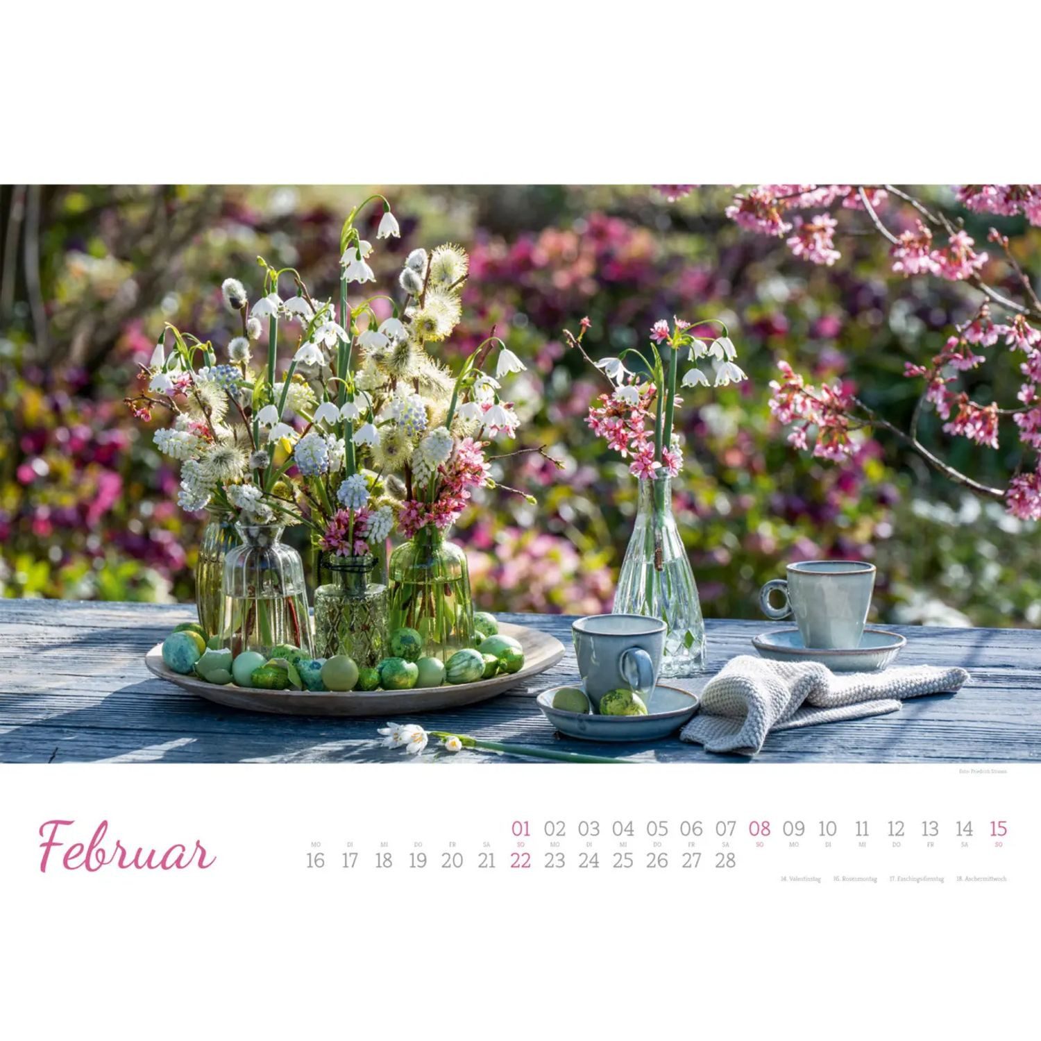 Ackermann Wandkalender Zauberhafte Landgärten Kalender 2026