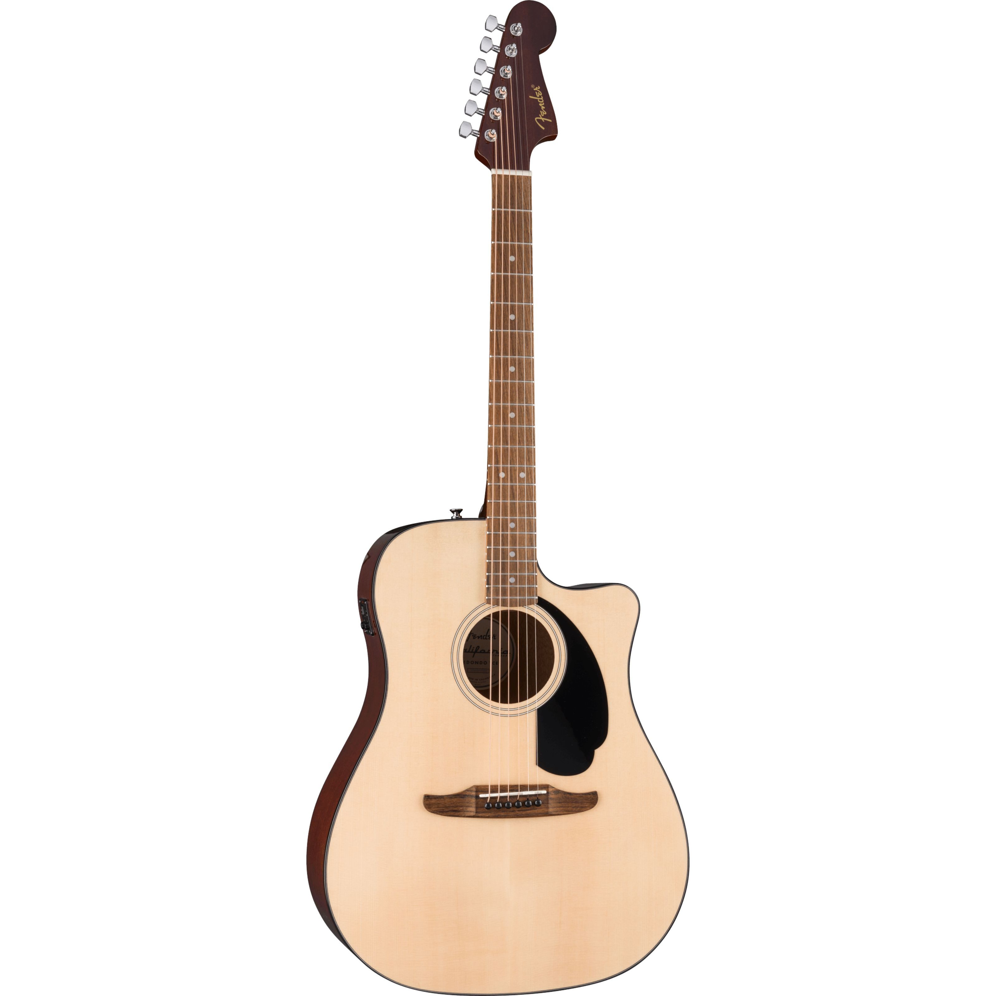 Fender Westerngitarre, Westerngitarren, Dreadnought Gitarren, California Standard Redondo CE Natural - Westerngitarre