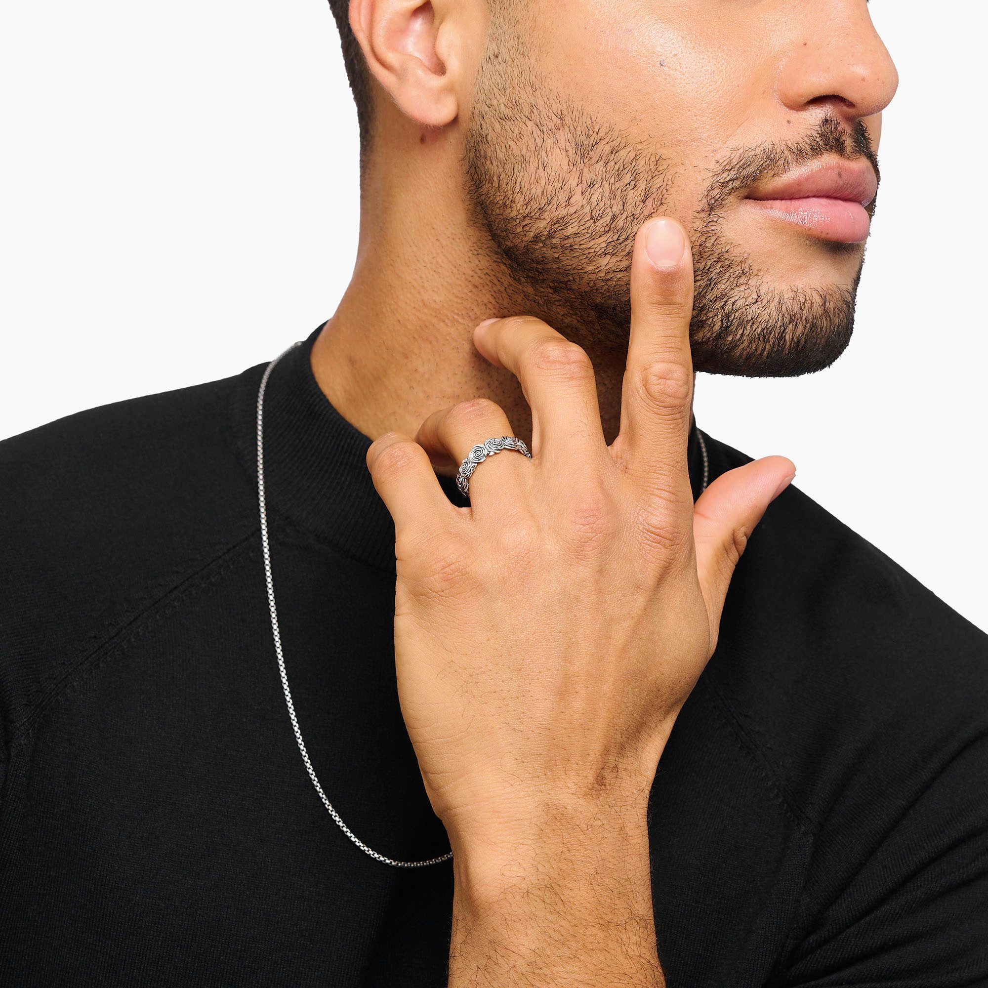 THOMAS SABO Fingerring Ring Midnight Rose