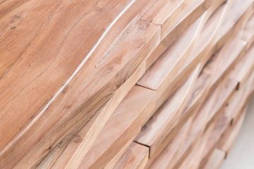tinkaro Sideboard KUNO große Anrichte Akazie Design Kommode aus Holz