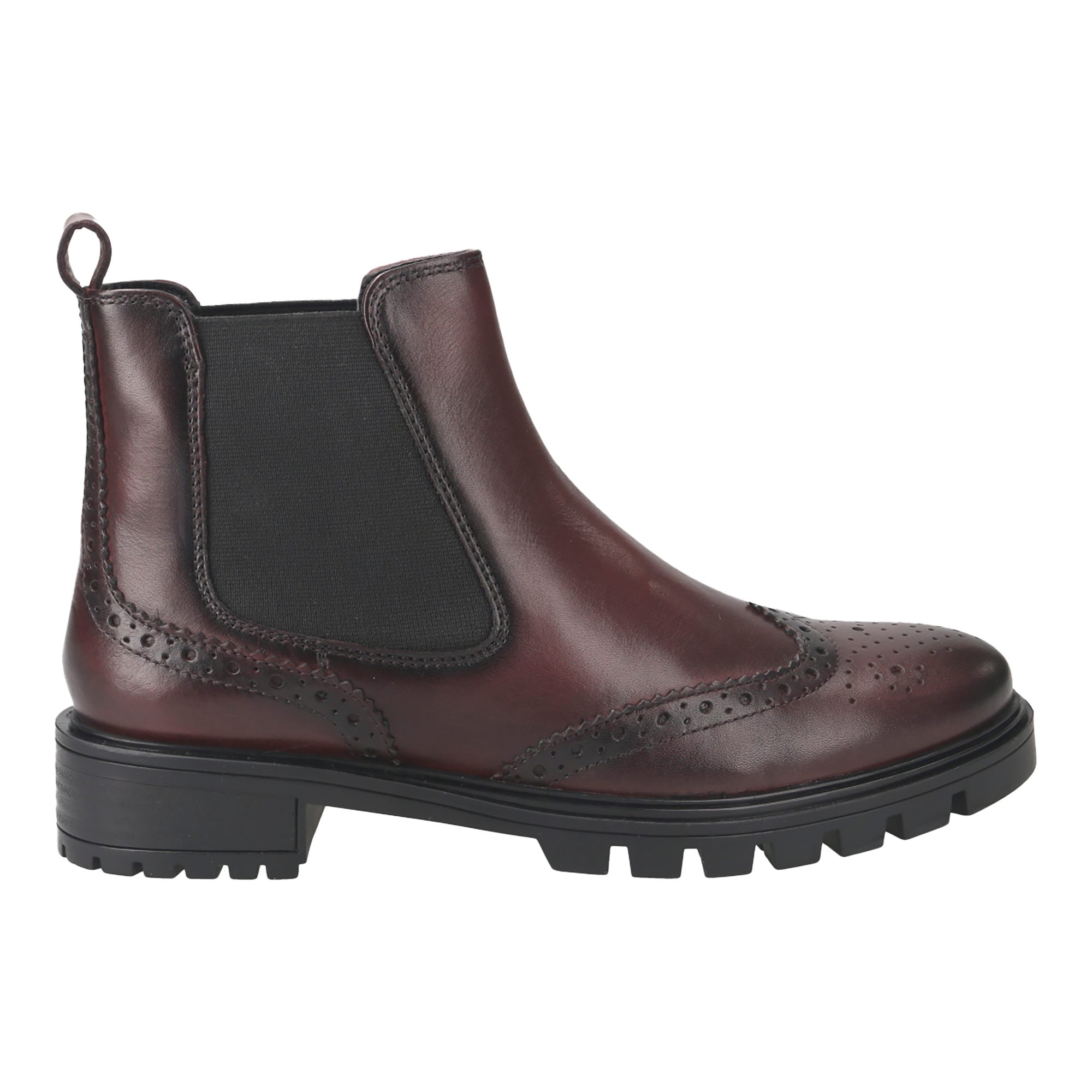 Ara Ara 29514-19 TULSA-ST, Chelsea Boots, Stiefeletten, Rot, Damen Chelseaboots