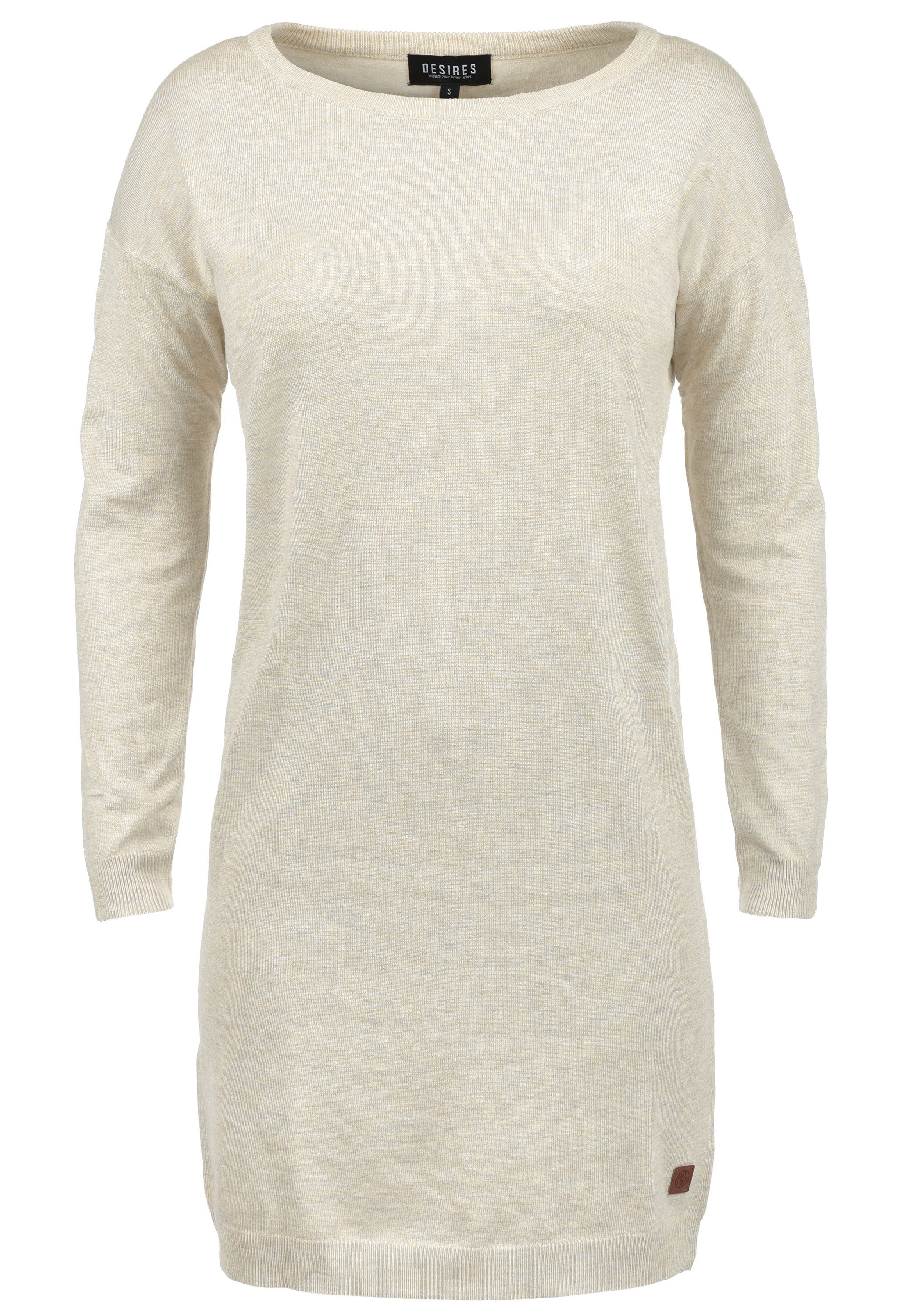 DESIRES Strickkleid Ella Kleid mit Rundhals-Ausschnitt