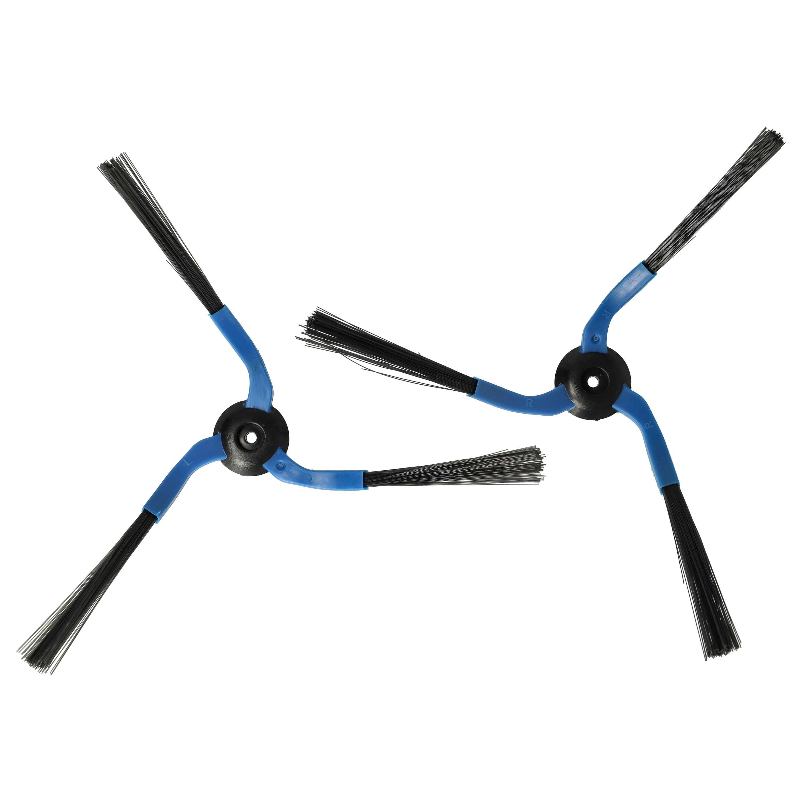 vhbw Bürste passend für Samsung Navibot SR8877, SR8857, SR8875 Staubsauger, Zubehör für Samsung, (2-tlg)