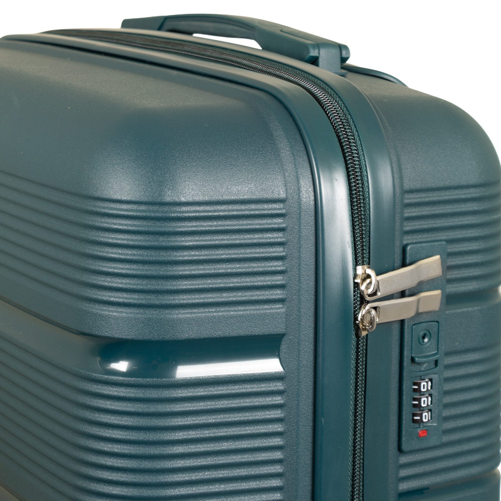 Trendyshop365 Hartschalen-Trolley Reisekoffer Aruba, verschiedene Farben und Größen, 4 Rollen, Polypropylen, extrem robust