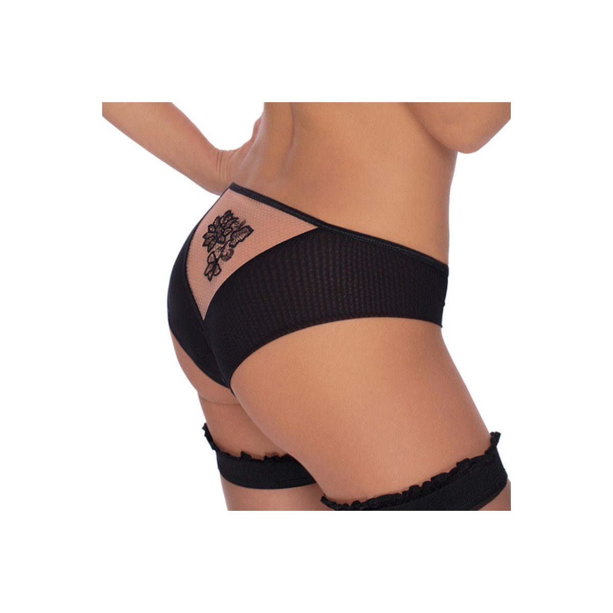 Róza Panty Róza - RZ Mehendi panty schwarz - (L,M,S,XL)