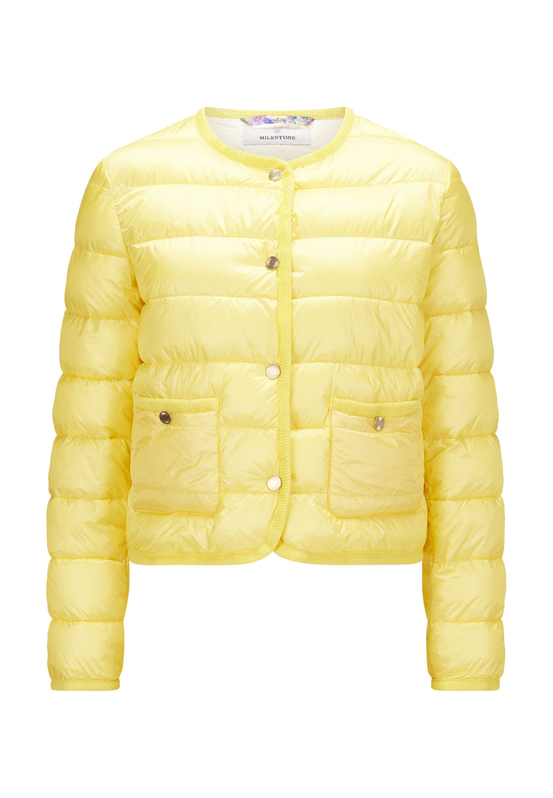 Milestone Steppjacke MSScarlet solid Damen normale günstig online kaufen