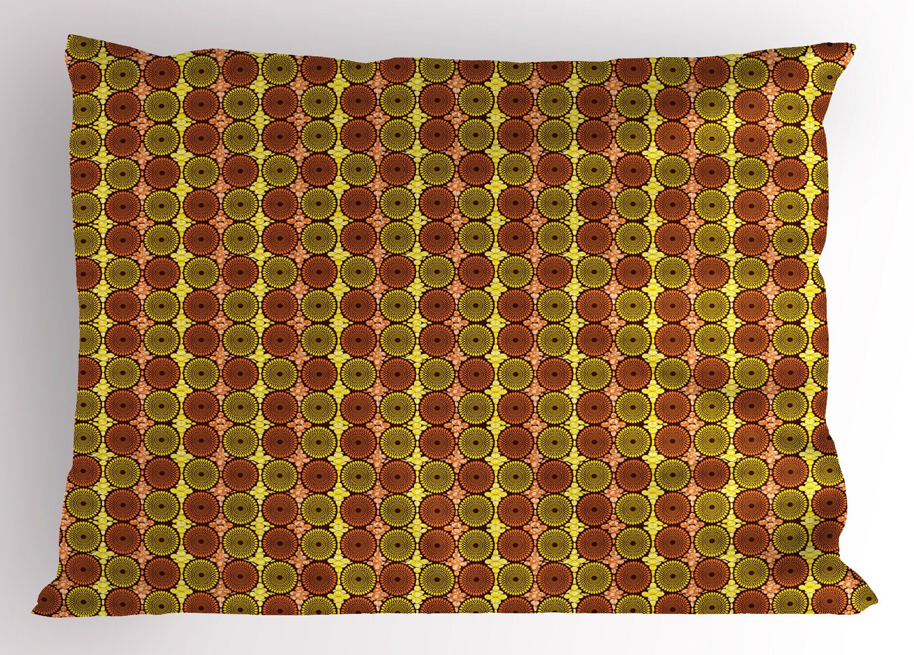 Kreise Kopfkissenbezug, Abstrakt Stück), Komplizierte Kissenbezüge Gedruckter Standard Abakuhaus Blots Size Dekorativer (1