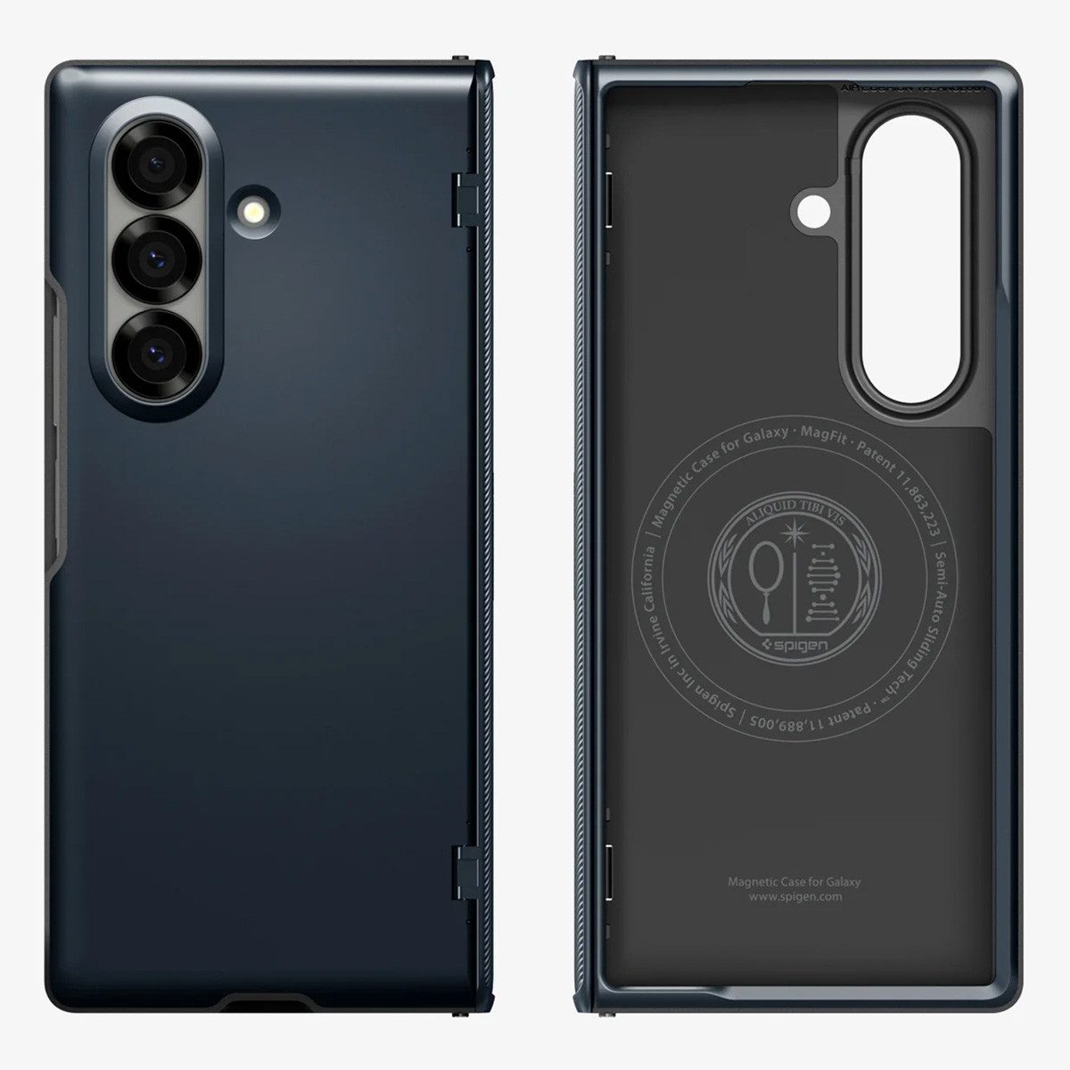 Spigen Backcover Spigen Slim Armor Pro MagFit Backcover Samsung Galaxy Z Fold 7 - Metal