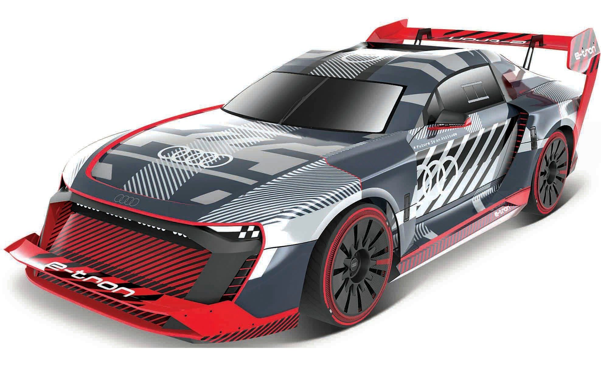 Maisto Tech RC-Auto Audi S1 e-tron (Maßstab 1:24), mit Pistolengriff-Steuerung