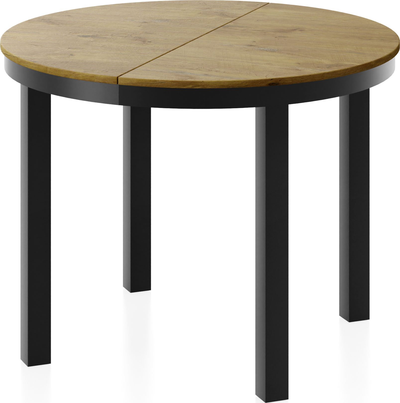 WFL GROUP Esstisch Corin (erhältlich in einer Größe – 100x100x76 cm, auszie günstig online kaufen