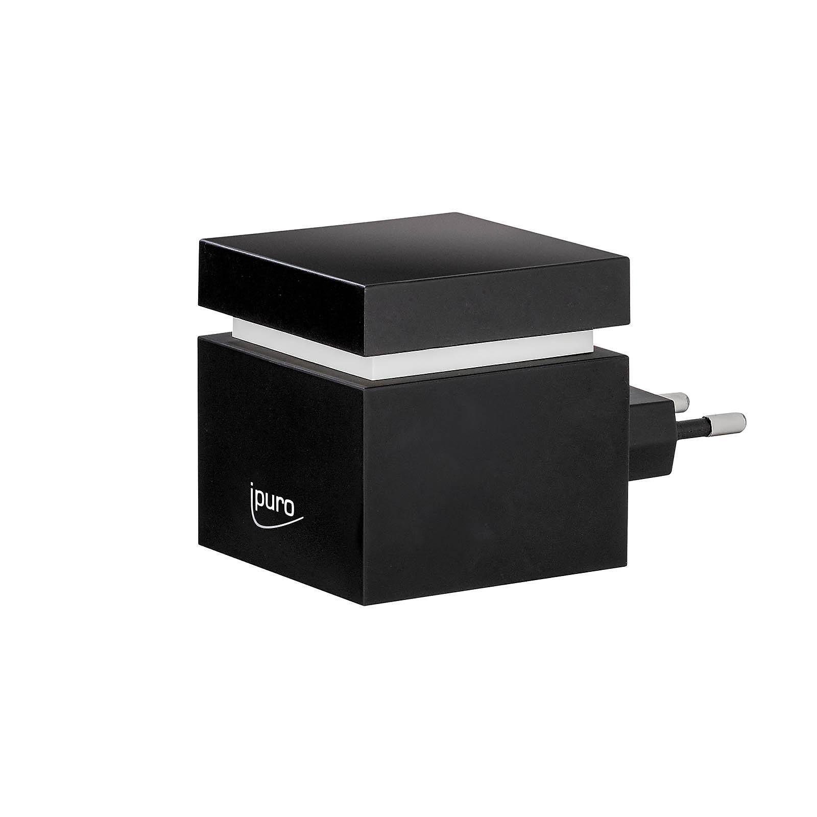IPURO Duftlampe Elektrischer Aroma-Diffusor Plug-In Cube (Packung, 1 St., 1 Stück Elektrischer Aroma-Diffusor Plug-In Cube), aus Aroma-Diffusor, B 5.5 Zentimeter, H 9.3 Zentimeter, T 5.5 Zentimeter