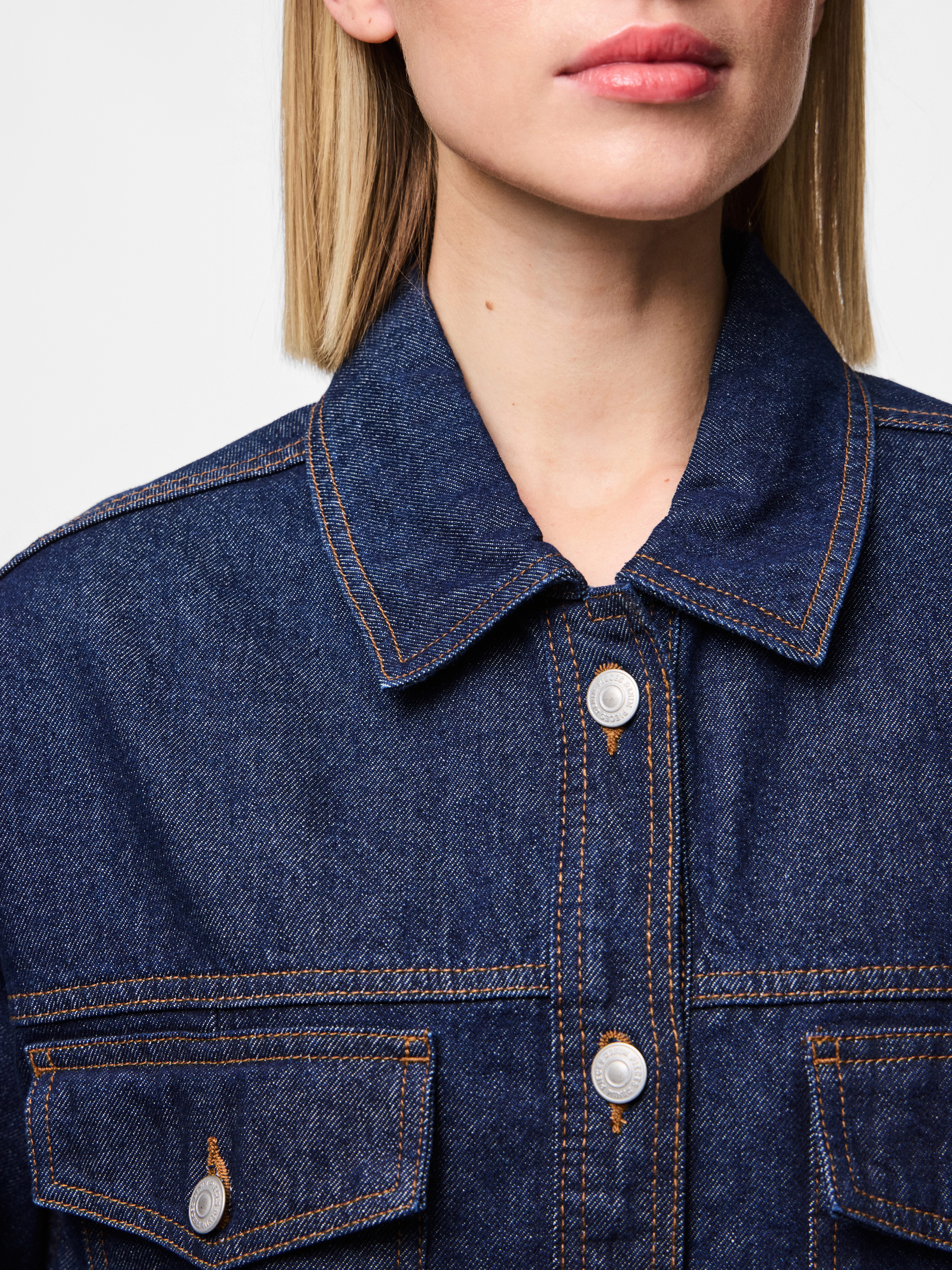 pieces Jeansjacke PCELMA DENIM JACKET NOOS BC günstig online kaufen