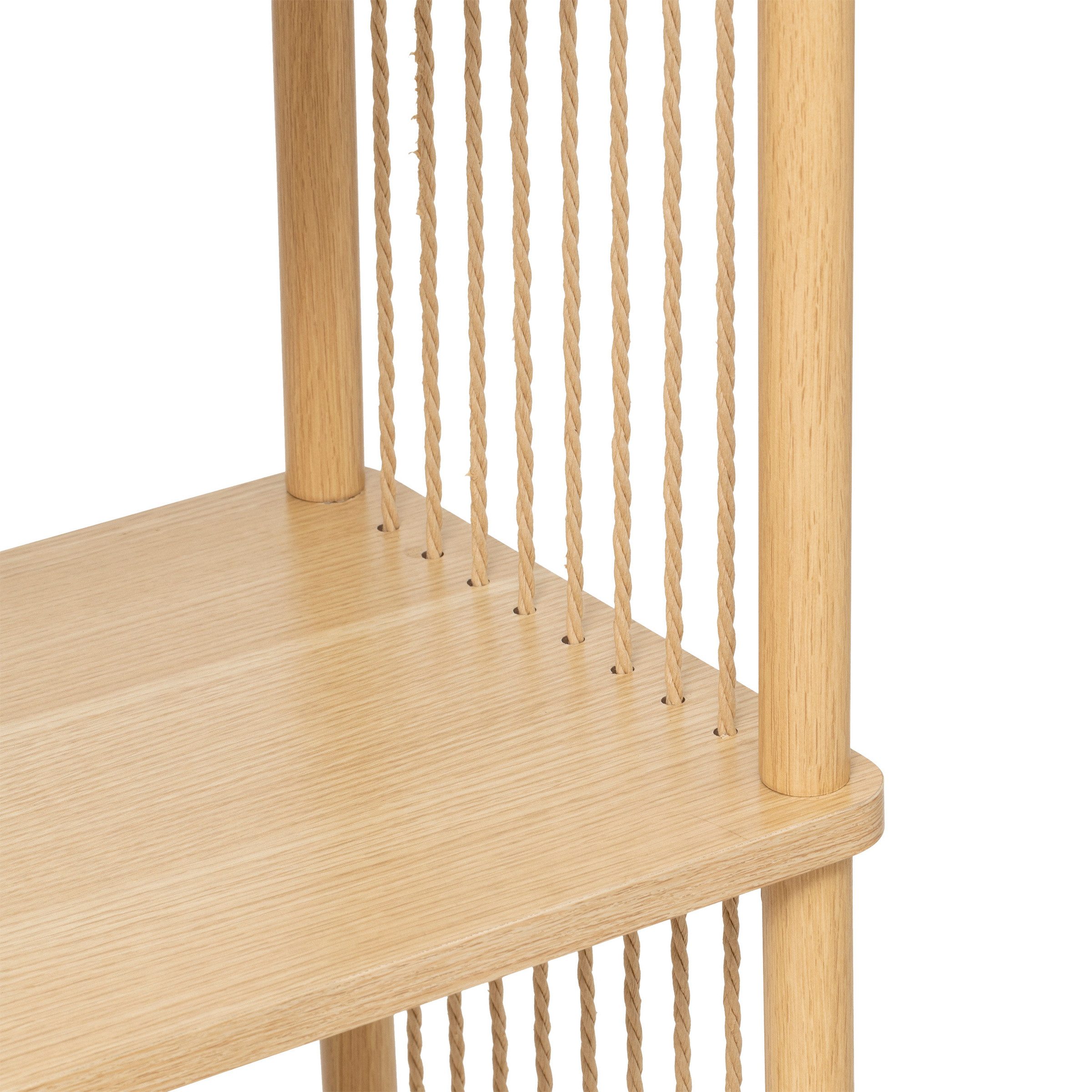 5five Simply Smart Bücherregal Offenes Bücherregal KORD, 4 Ebenen, 60 × 30 × 110 cm – Bild 5 von 5