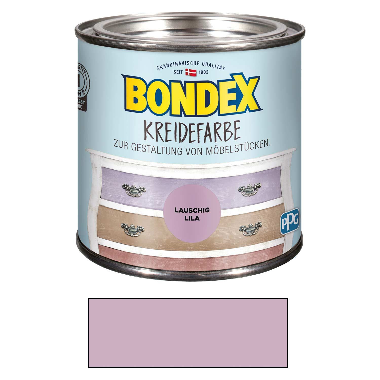 Bondex Kreidefarbe, Kreidefarbe für Innen Vintage-Effekt Shabby-Chic-Look
