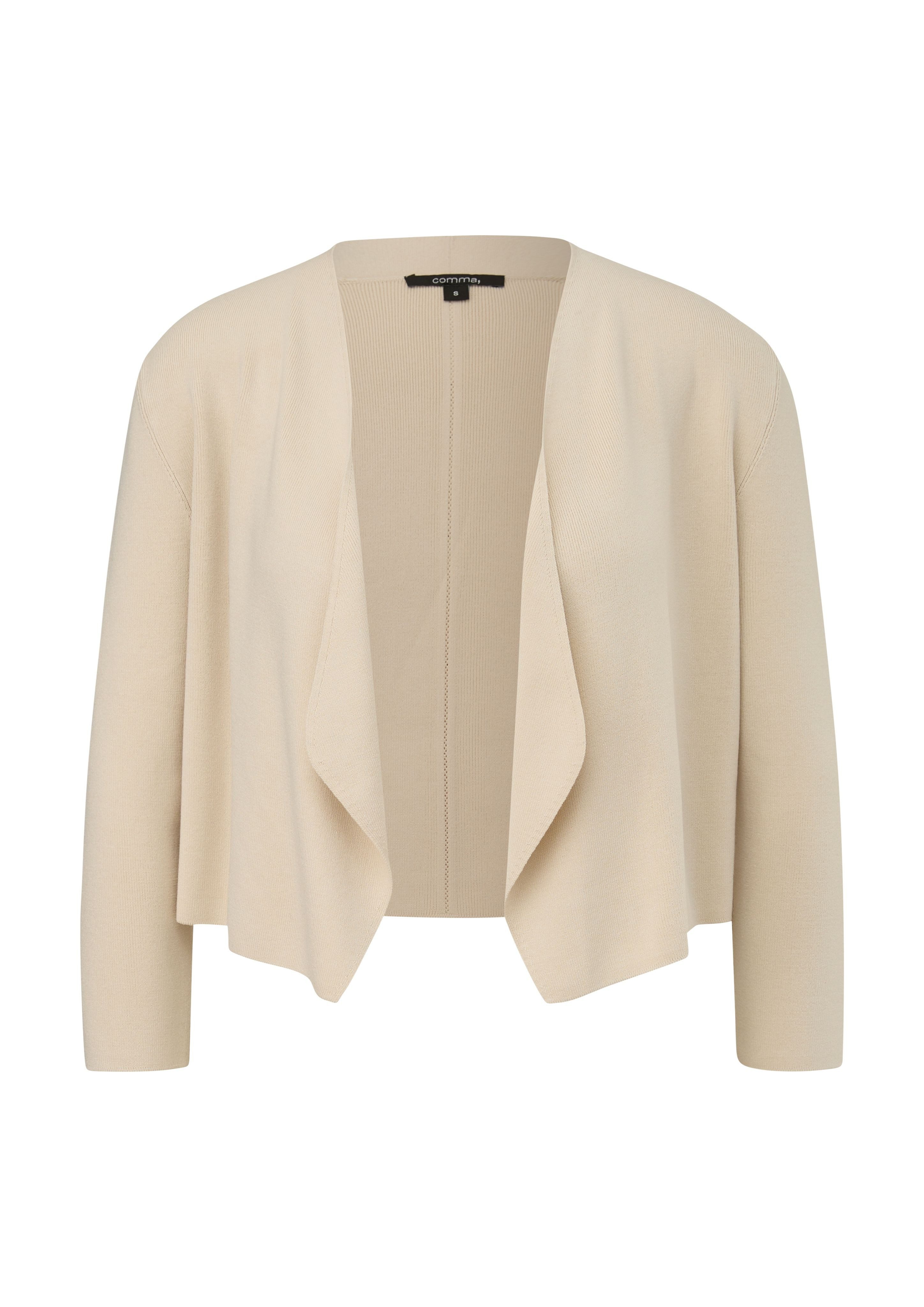 Comma Strickjacke mit Drop-Shoulder-Design günstig online kaufen