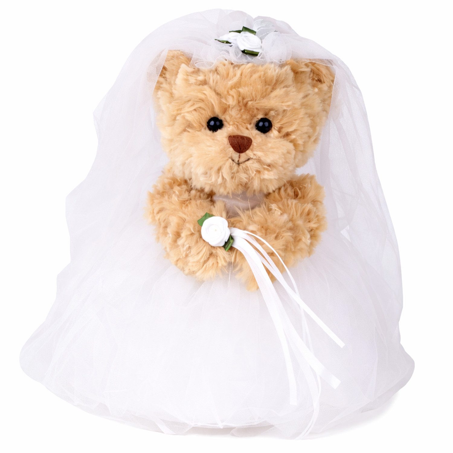 Bukowski Kuscheltier Teddybär 'Braut' oder 'Bräutigam' 25 cm