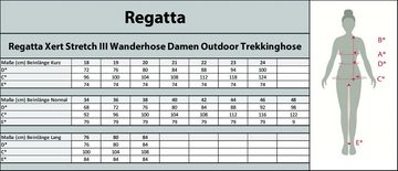 Regatta Outdoorhose Xert III für Damen, wasserabweisend und atmungsaktiv