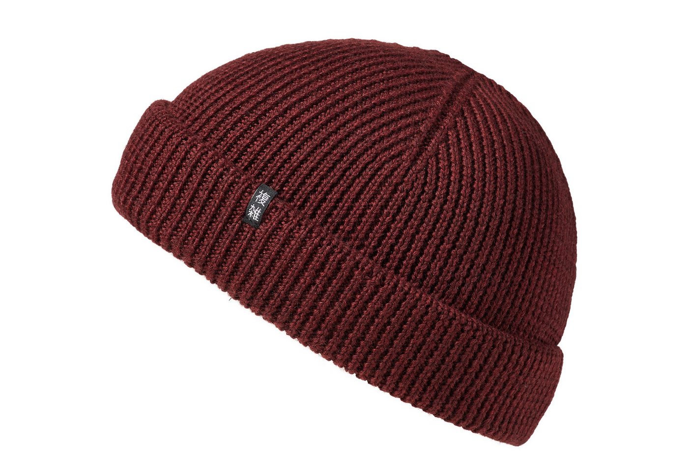 Enter the Complex Beanie - Cho - Fisherman Beanie kurze Fischermütze aus 100% Merino Wolle, Damen und Herren