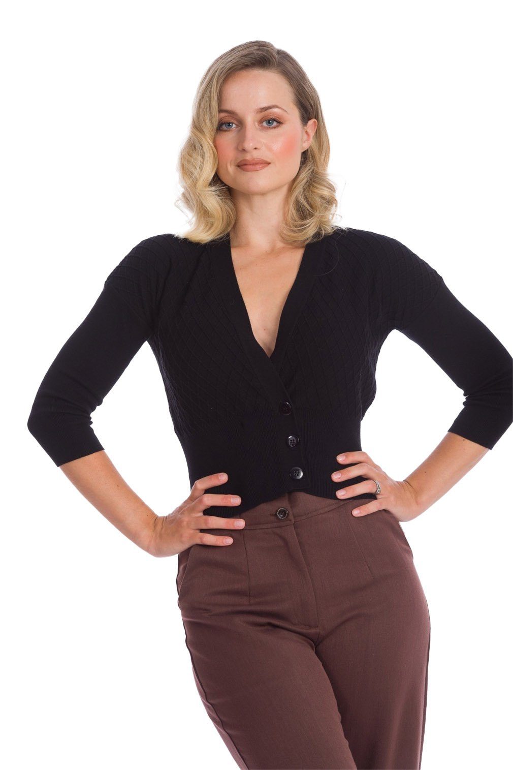 Banned Strickjacke Cutie Vintage Cardigan Retro günstig online kaufen