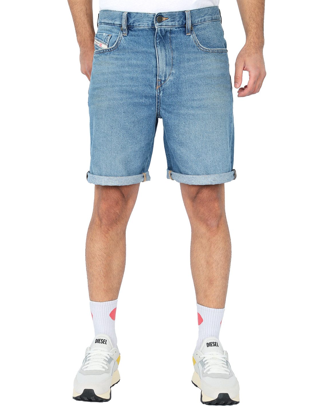 Diesel Jeansshorts Kurze Hose Regular Fit günstig online kaufen