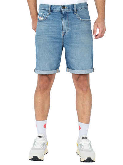 Diesel Jeansshorts Kurze Hose Regular Fit - D-Strukt-Short 0HBAV