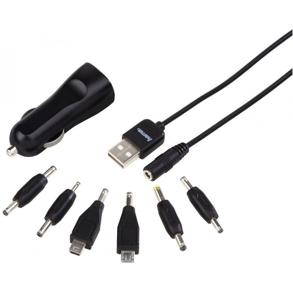 Hama Kfz-Lader-Set 1A mit 7 Anschlussvarianten Ladestation