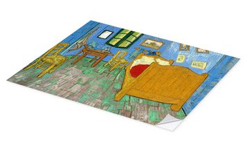 Posterlounge Wandfolie Vincent van Gogh, Van Gogh's Schlafzimmer in Arles, Schlafzimmer Malerei