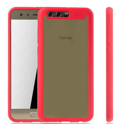 König Design Handyhülle Huawei Honor 9, Huawei Honor 9 Handyhülle Backcover Rot