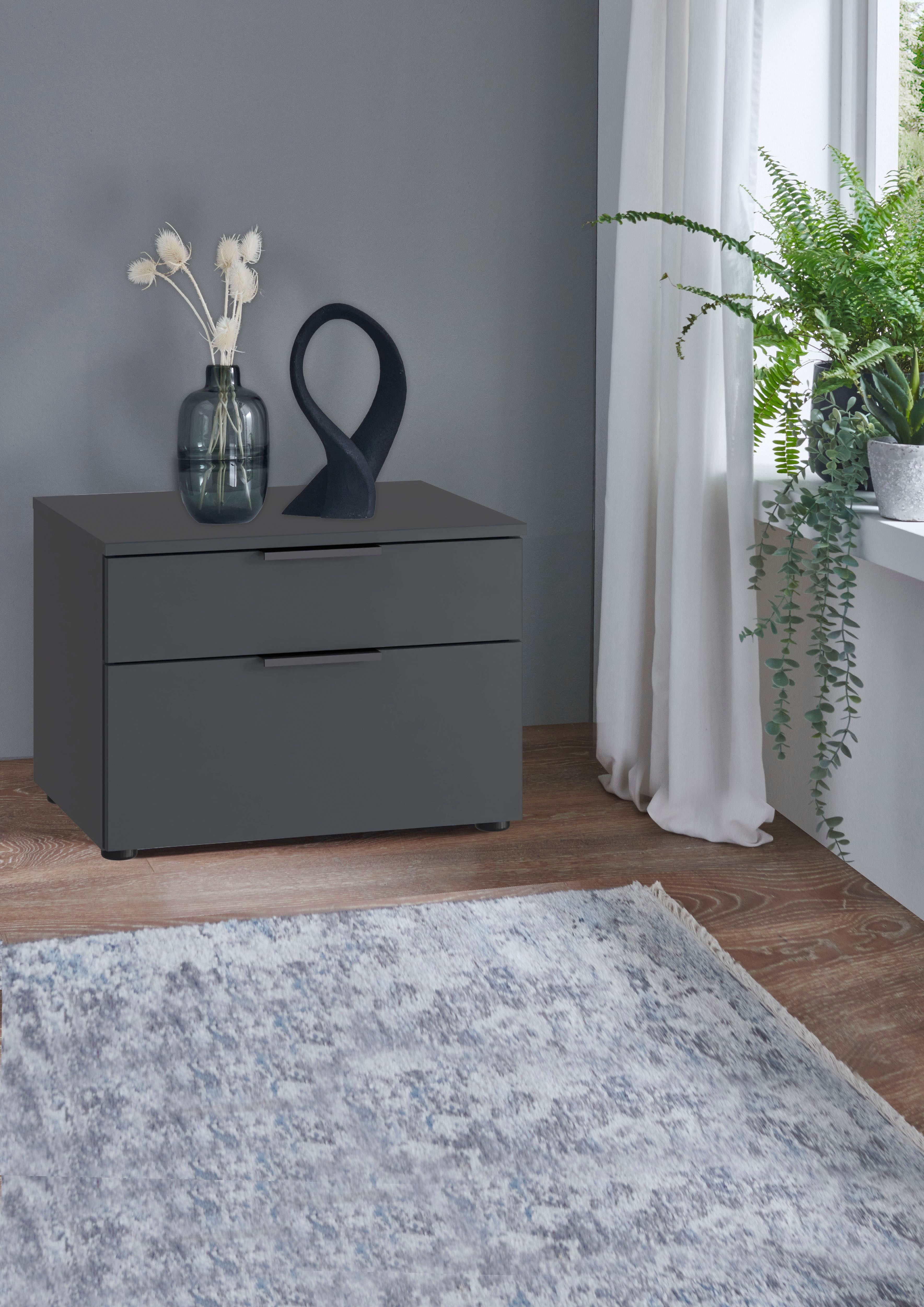 Wimex Nachtkommode Oxford by fresh to go, mit Schubladen, in 2 Größen (54cm breit,41cm tief, wahlweise in 2 Höhen), Mit Soft-close Beschlägen