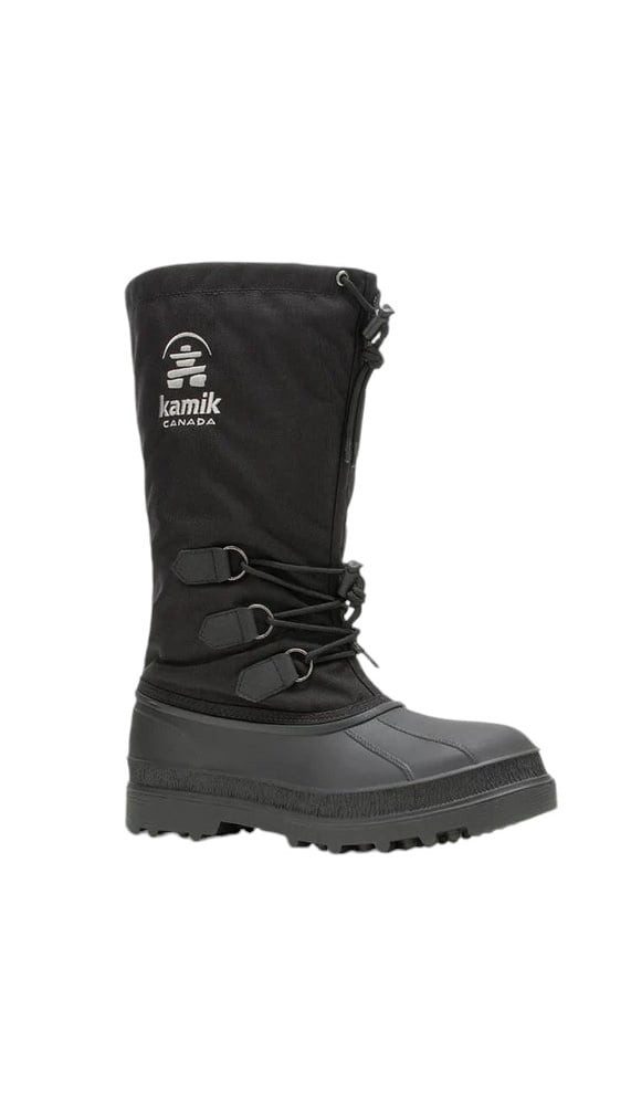 Kamik Canuck (Denier-Nylon, wasserdicht) schwarz Herren Winterstiefel günstig online kaufen