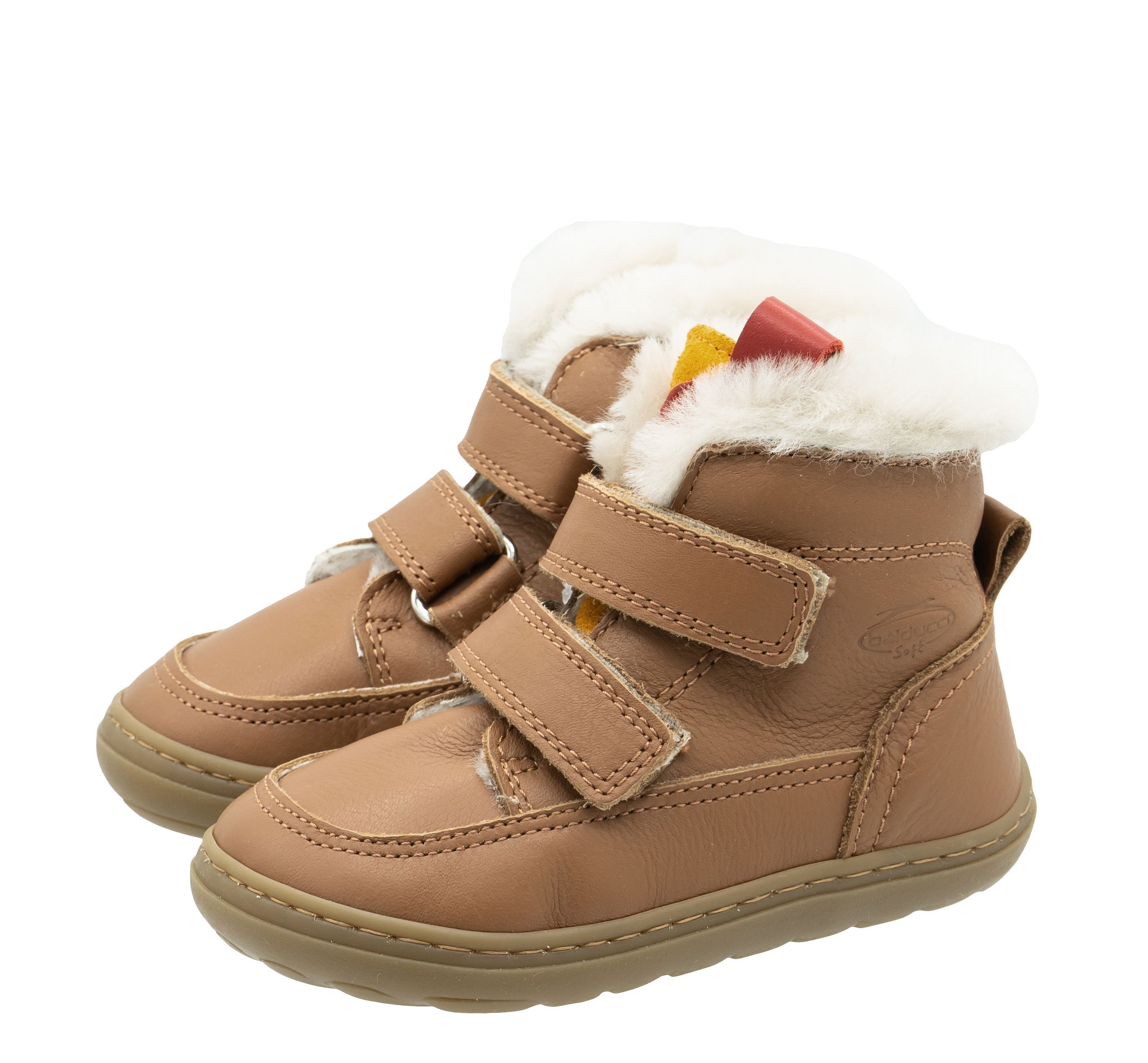 Balducci Balducci Barfußschuhe Barefoot Stiefel Lammfell Schnürstiefelette