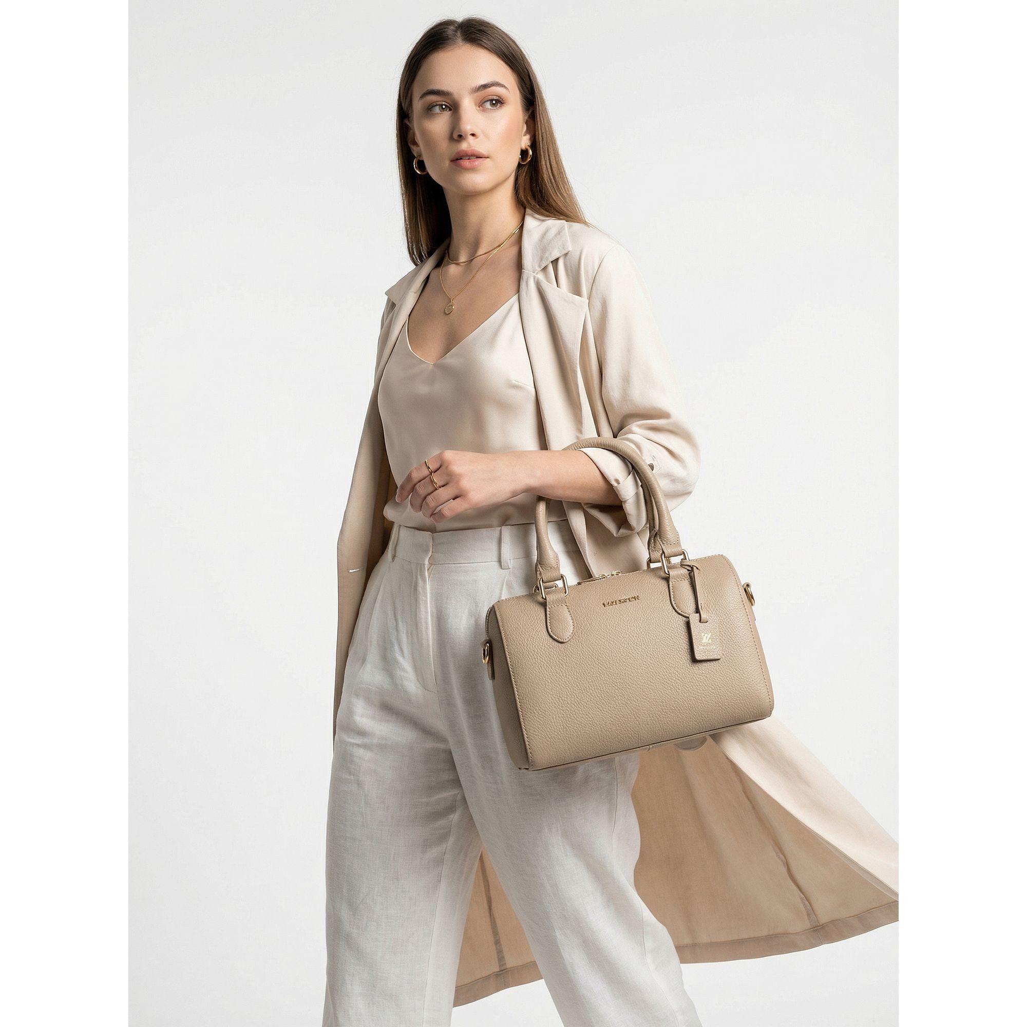 Lazarotti Henkeltasche Bologna Leather, Leder