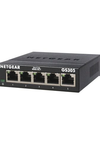 NETGEAR »GS305 Switch 5 Port Gigabit Ethernet ...