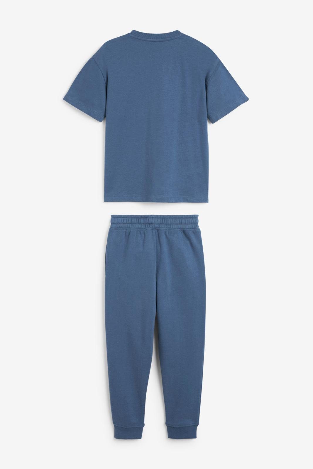 und Blue Set T-Shirt (2-tlg) T-Shirt Jogginghose Next im