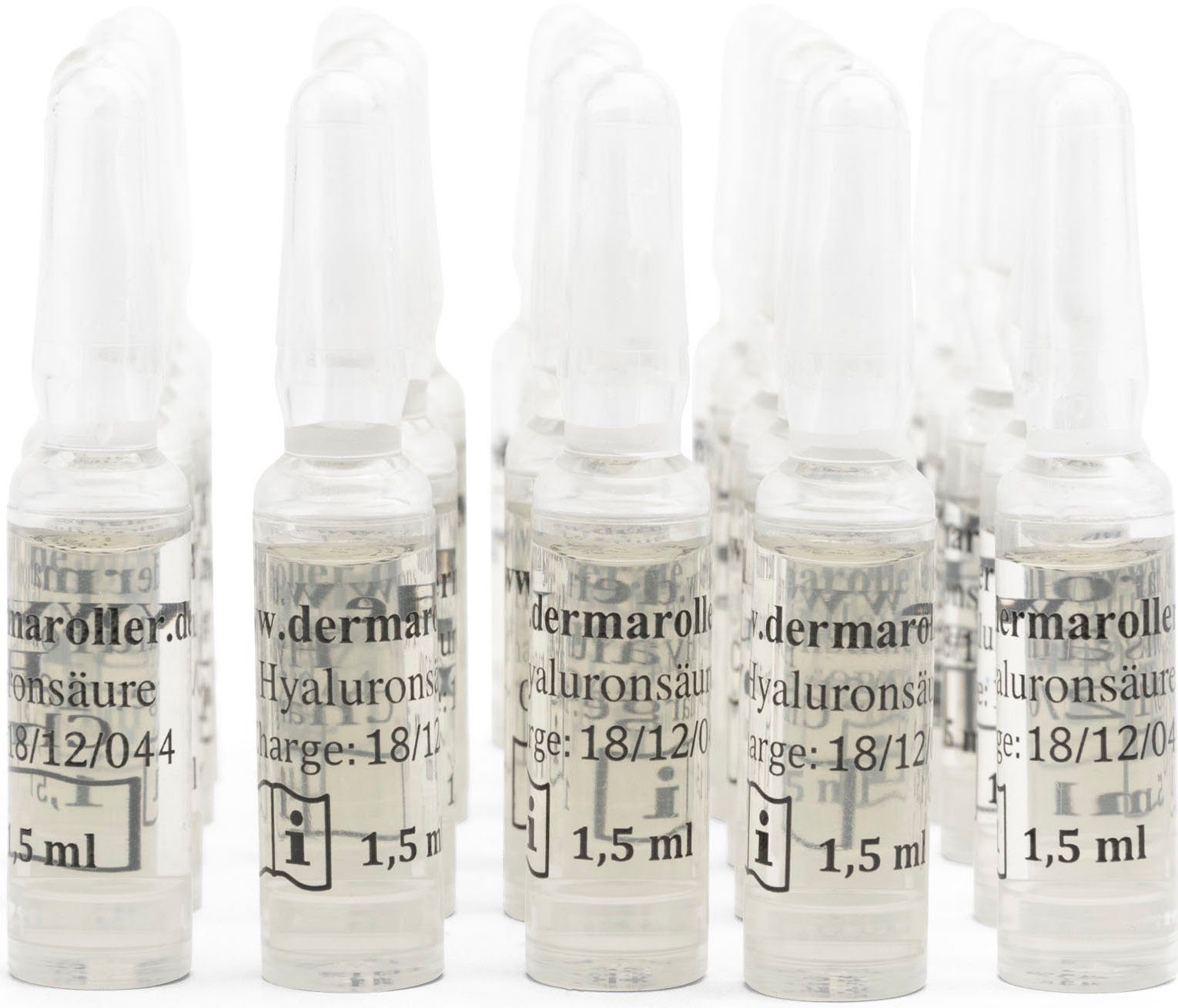 DERMAROLLER Hyaluron Serum Packung, 30 Stück á 1,5 ml mehr
