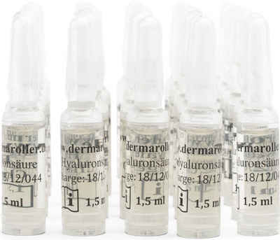 Dermaroller Hyaluron Serum Packung, 30 Stück á 1,5 ml