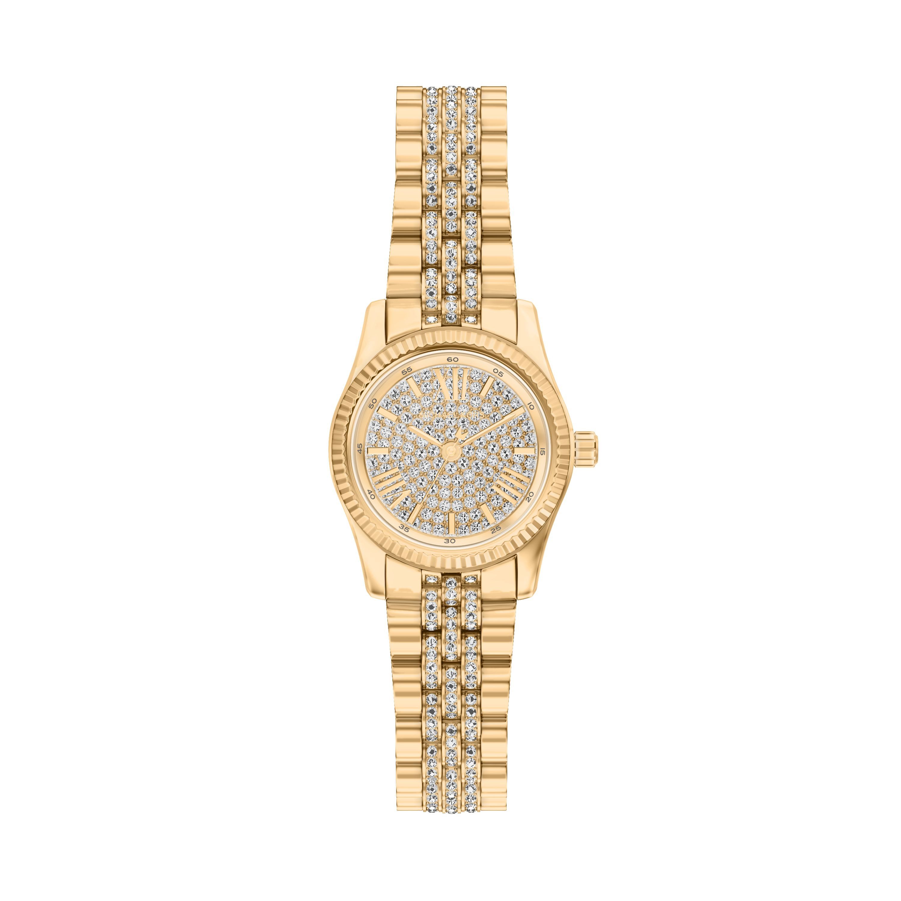 MICHAEL KORS Quarzuhr LEXINGTON MK7575, Armbanduhr, Damenuhr, Edelstahlarmb günstig online kaufen