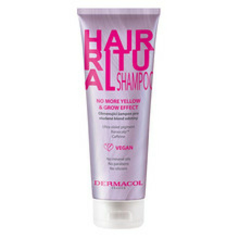Dermacol Haarshampoo Hair Ritual (No More Yellow & Grow Effect Shampoo) 250ml