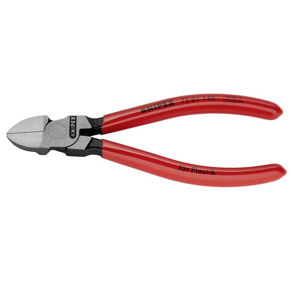 Thumbnail - Knipex Seitenschneider Knipex 72 01 140 Werkstatt Kunststoffseitenschneider ohne Facette 140