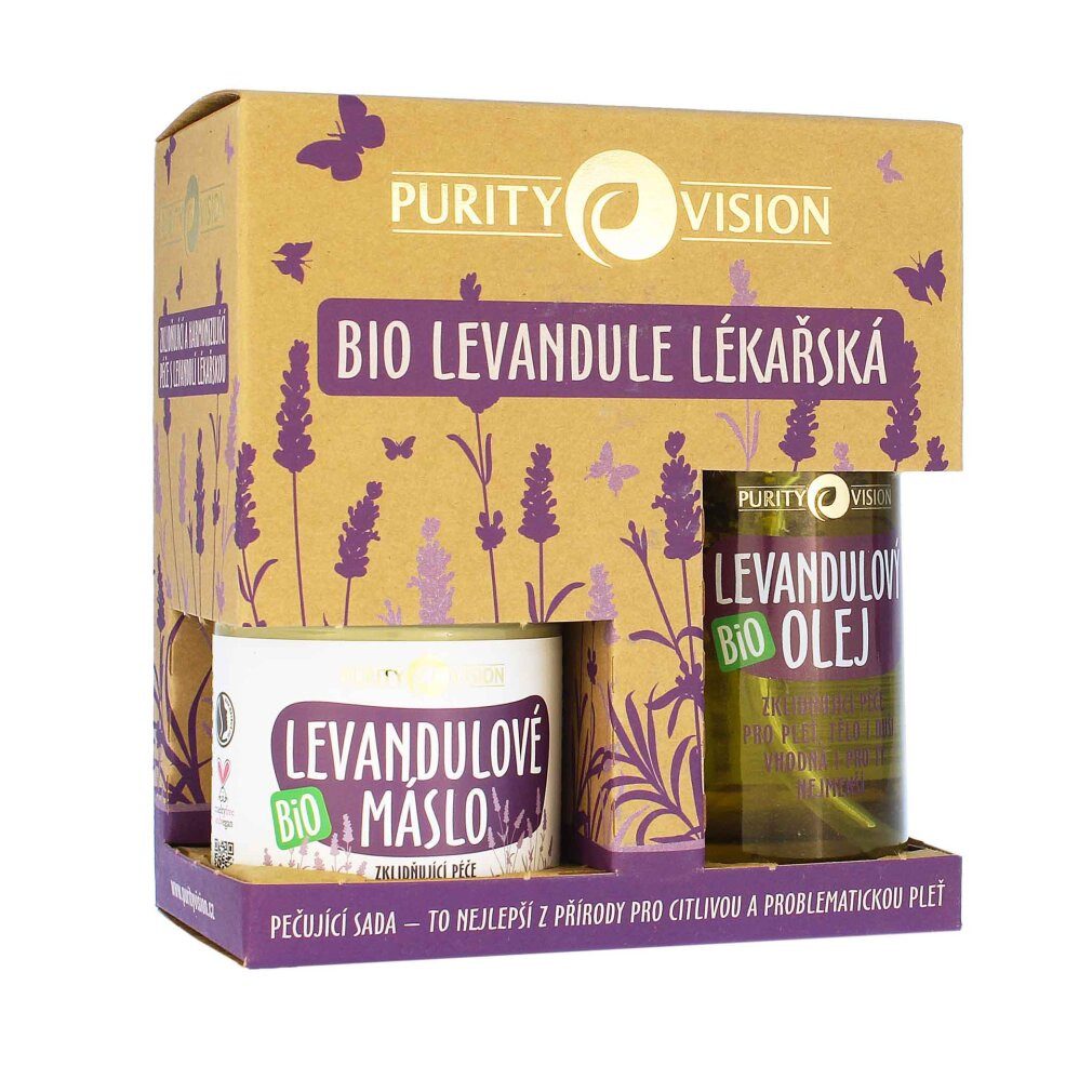 Purity Vision Körperpflegemittel Caring set with lavender medical