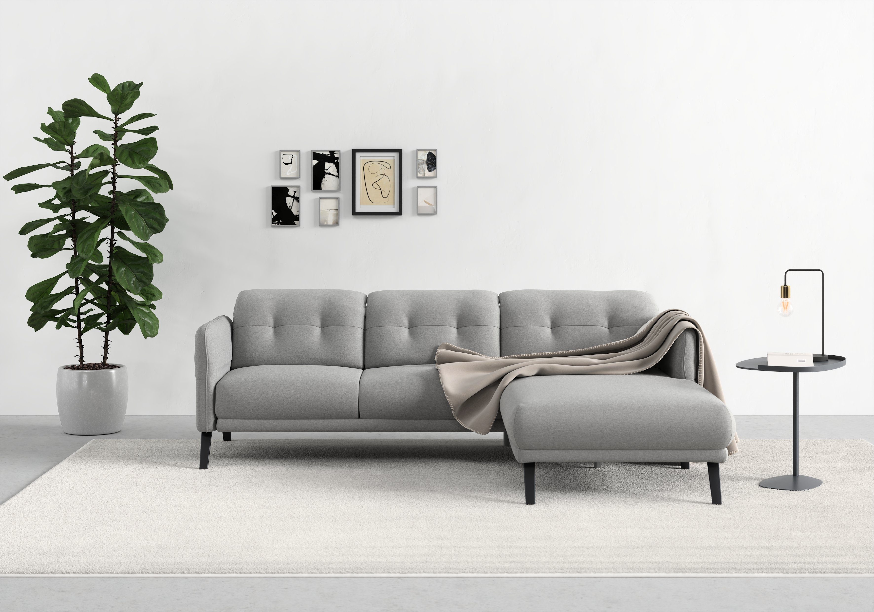 mit Ecksofa sit&more und Wahlweise Kopfteilverstellung Armteilfunktion Scandia,