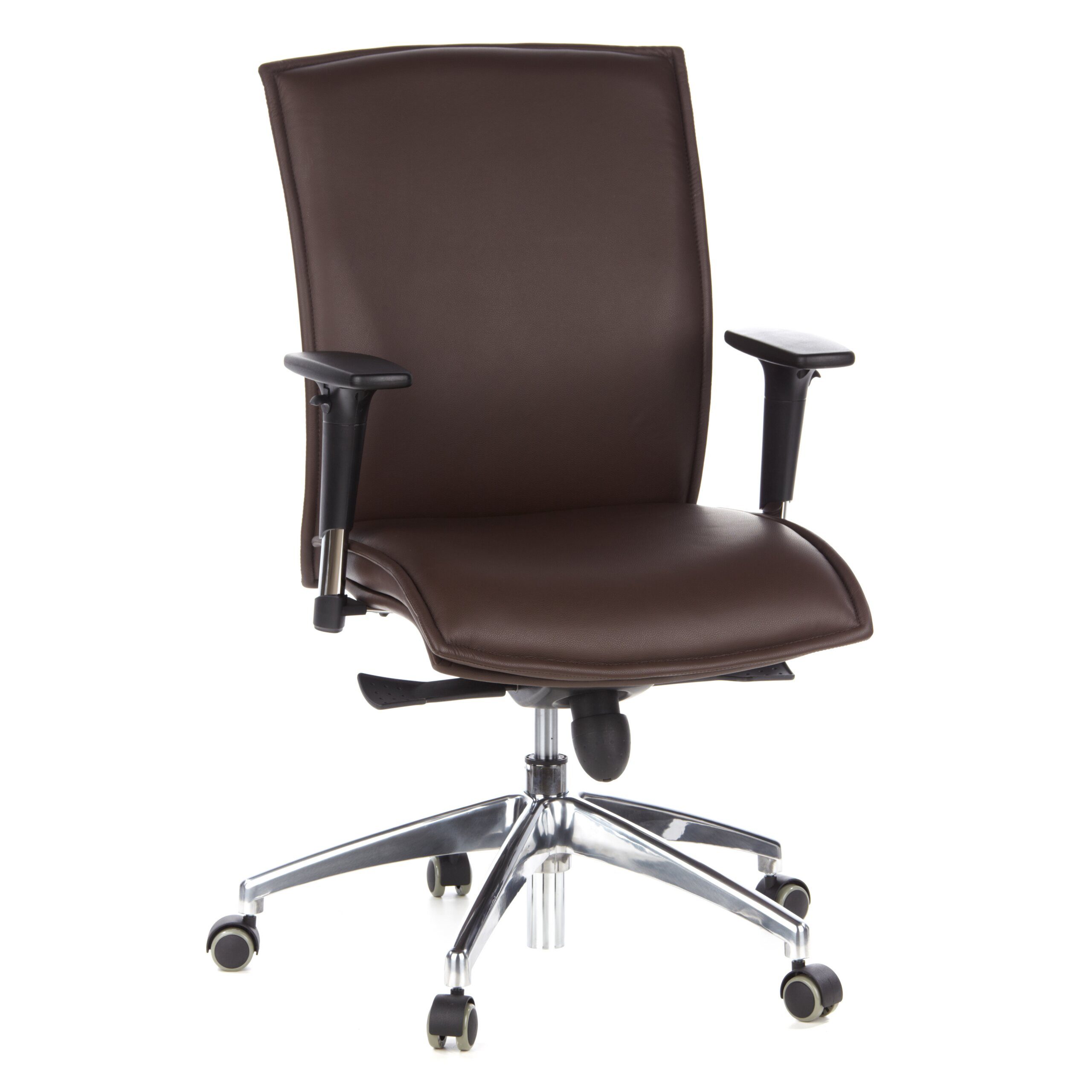 hjh OFFICE Drehstuhl Luxus Chefsessel Murano 10 Leder (1 St), Profi Bürostuhl Schreibtischstuhl ergonomisch