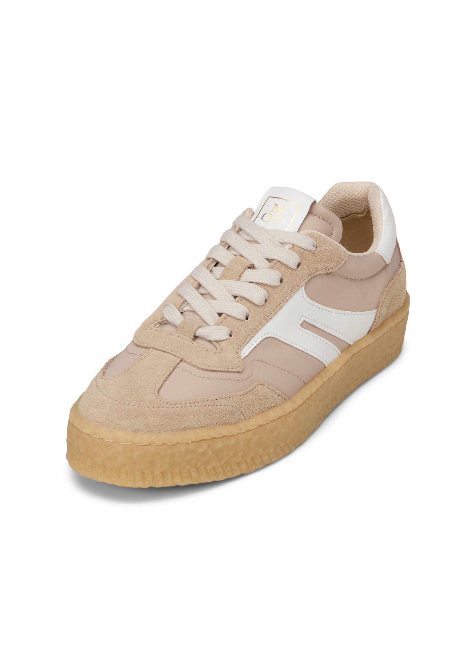 Marc O'Polo aus Veloursleder mit Nyloneinsatz Sneaker. Reduzierter Preis € 73,95. Unverbindliche Preisempfehlung € 139,95