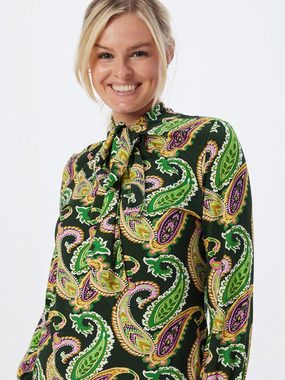 Sarah Kern Blusenshirt mit abstraktem Muster und Schluppe