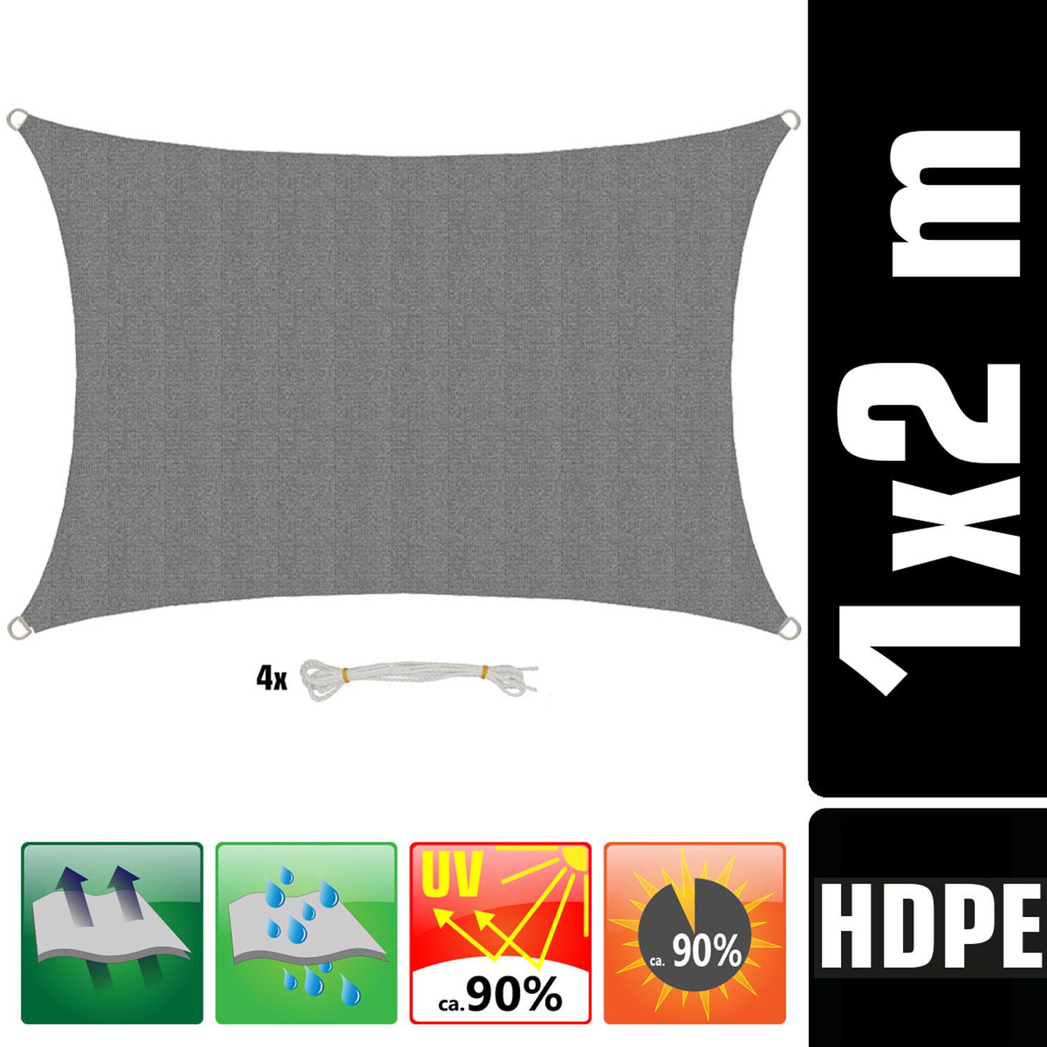 AMANKA Sonnensegel mit UV Schutz - günstig online kaufen