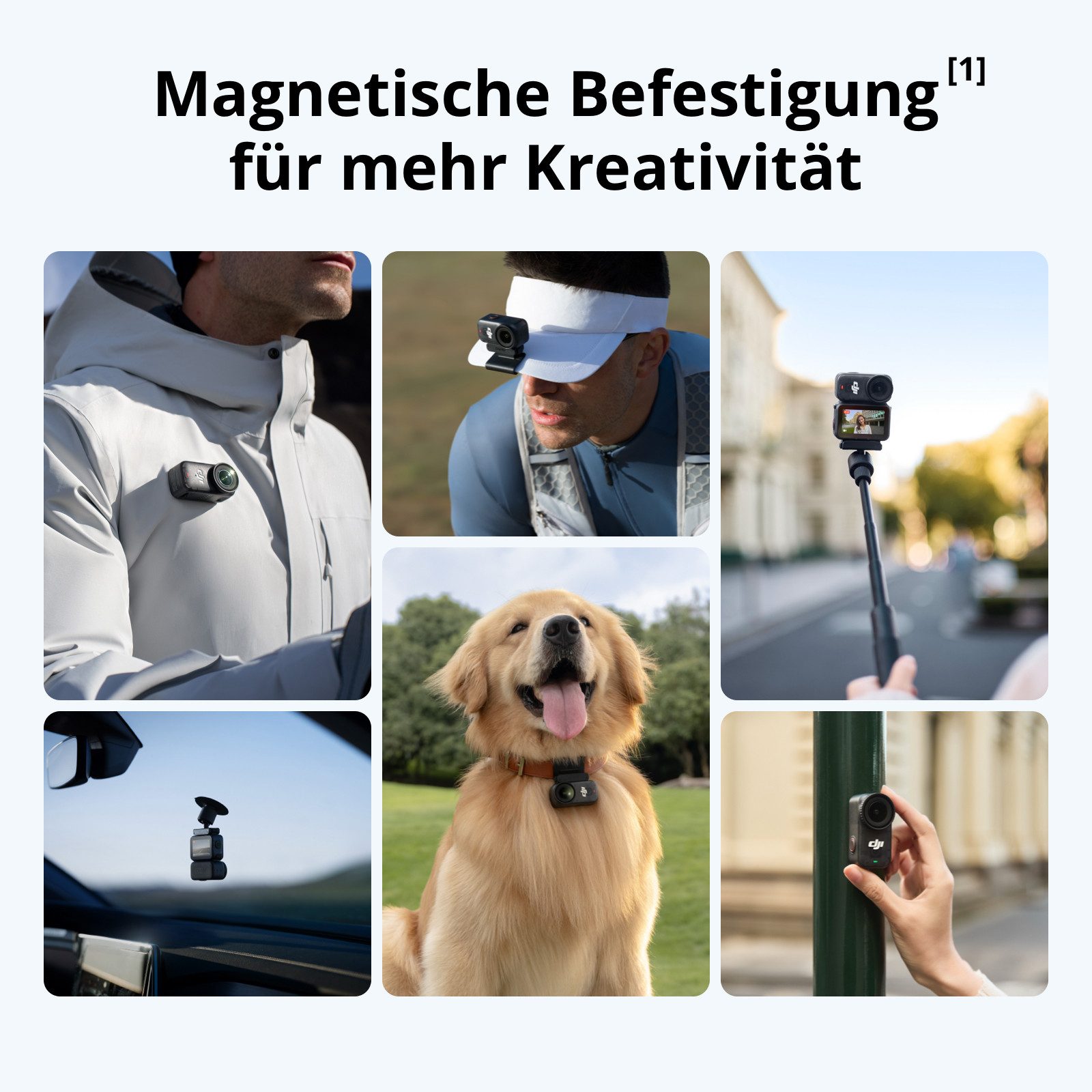DJI DJI Osmo Nano Standard Combo (128GB) Camcorder (4K Ultra HD, WLAN (Wi-Fi), Bluetooth)