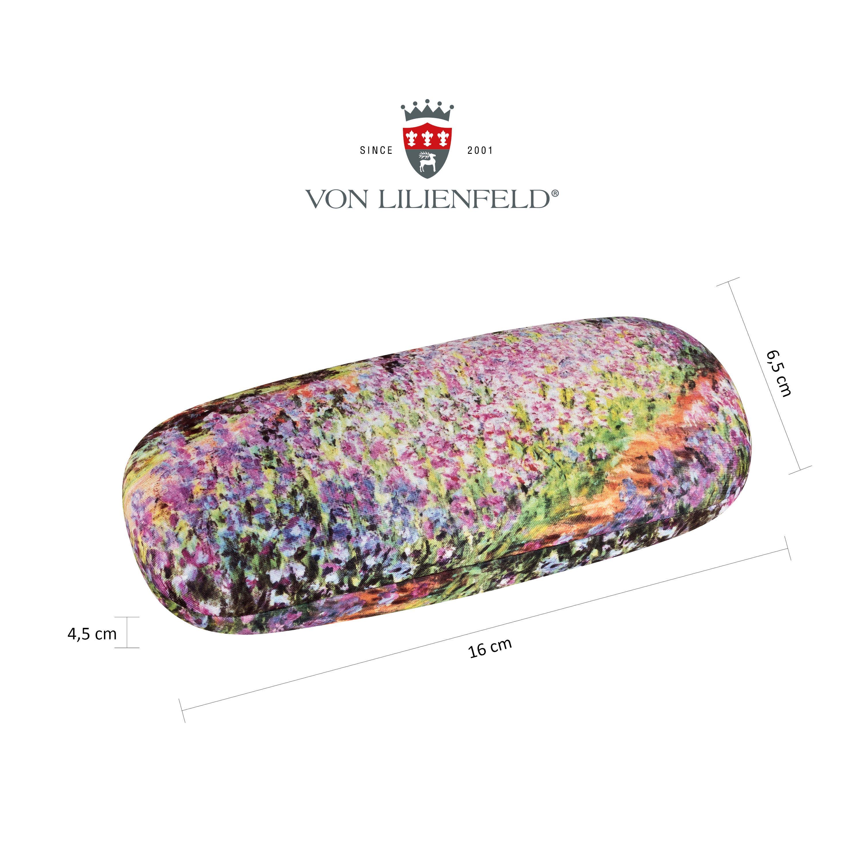 von Lilienfeld Brillenetui Claude Monet: Der Garten Kunst Motiv Blumen Bril günstig online kaufen