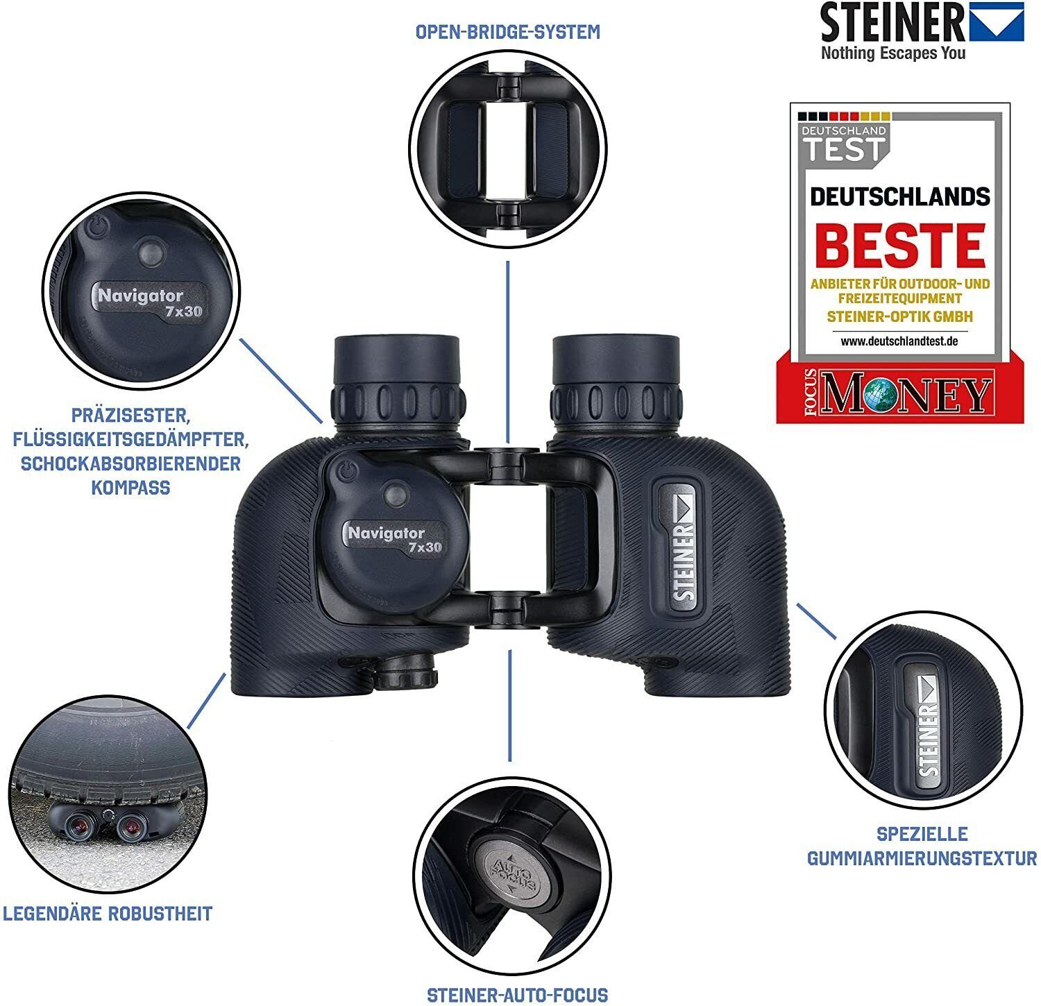 Steiner 7x30c Navigator Fernglas