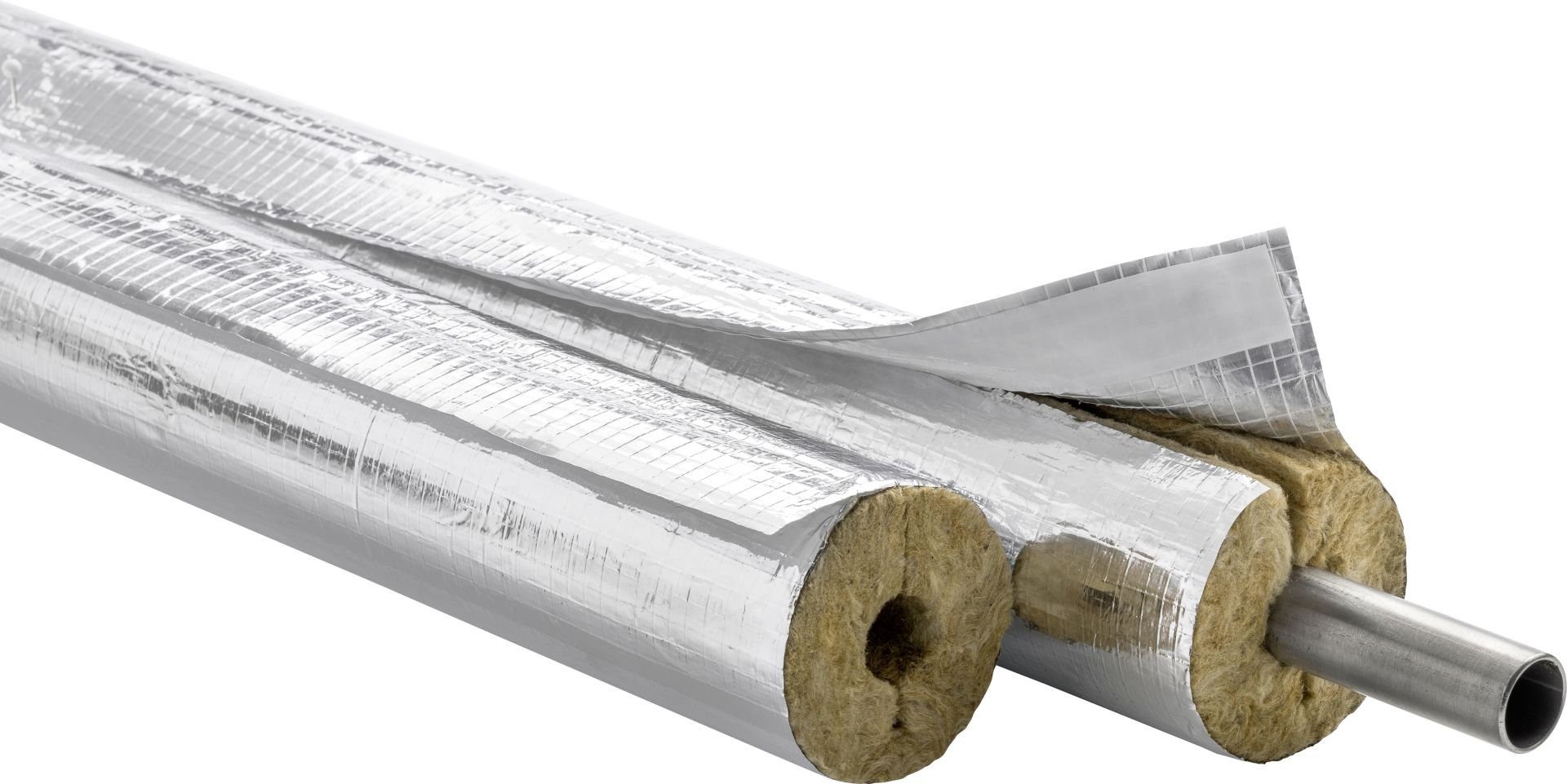 NMC Dämmunterlage Rohrisolierung Climatube Wool Länge: 1 m, Ø 35 mm