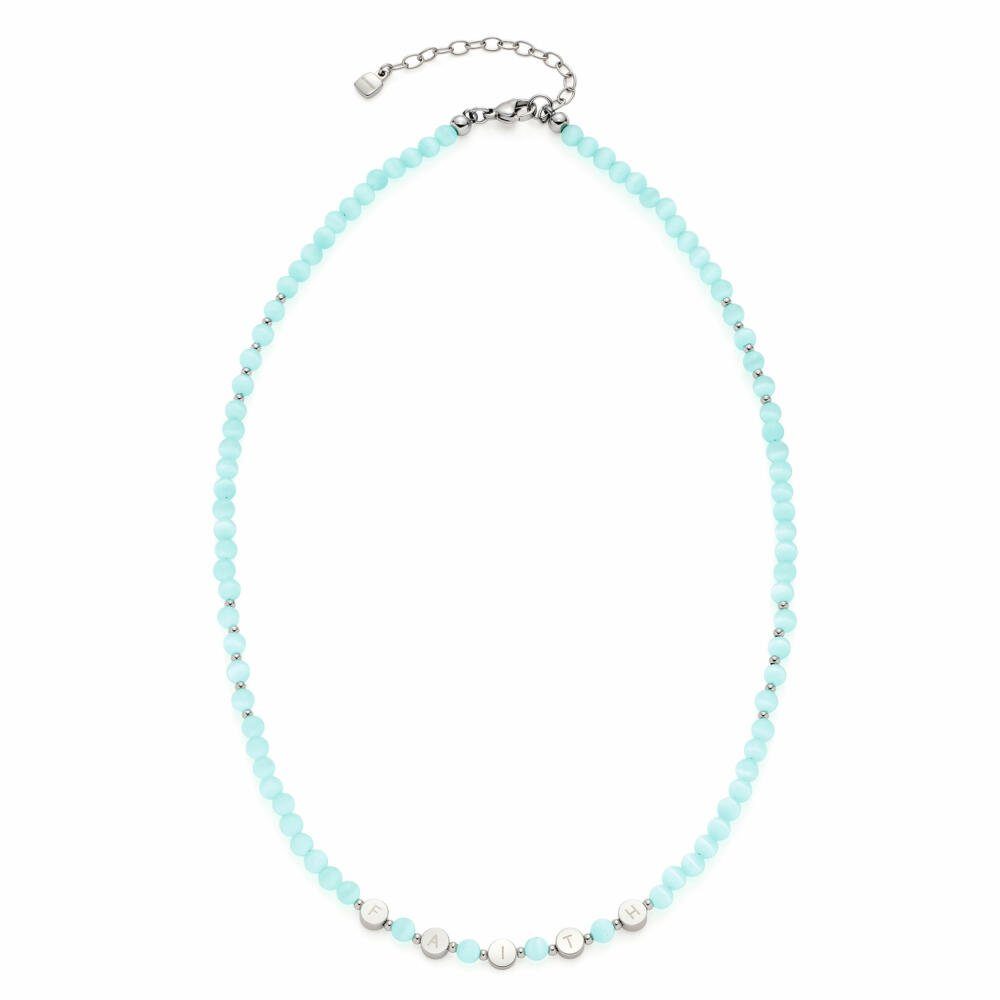 LEONARDO Edelstahlkette Danica Sommer Special Türkis